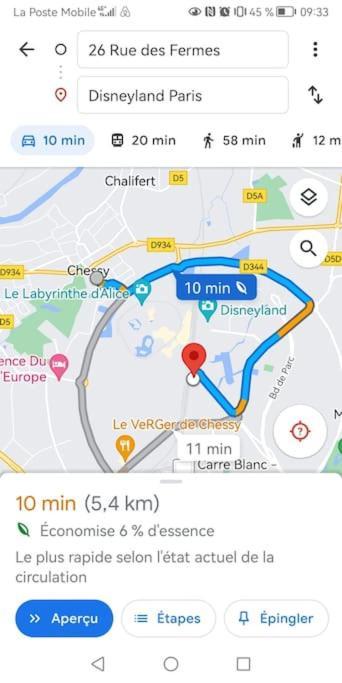 Le Splend'Id Disneyland Chessy  Eksteriør billede